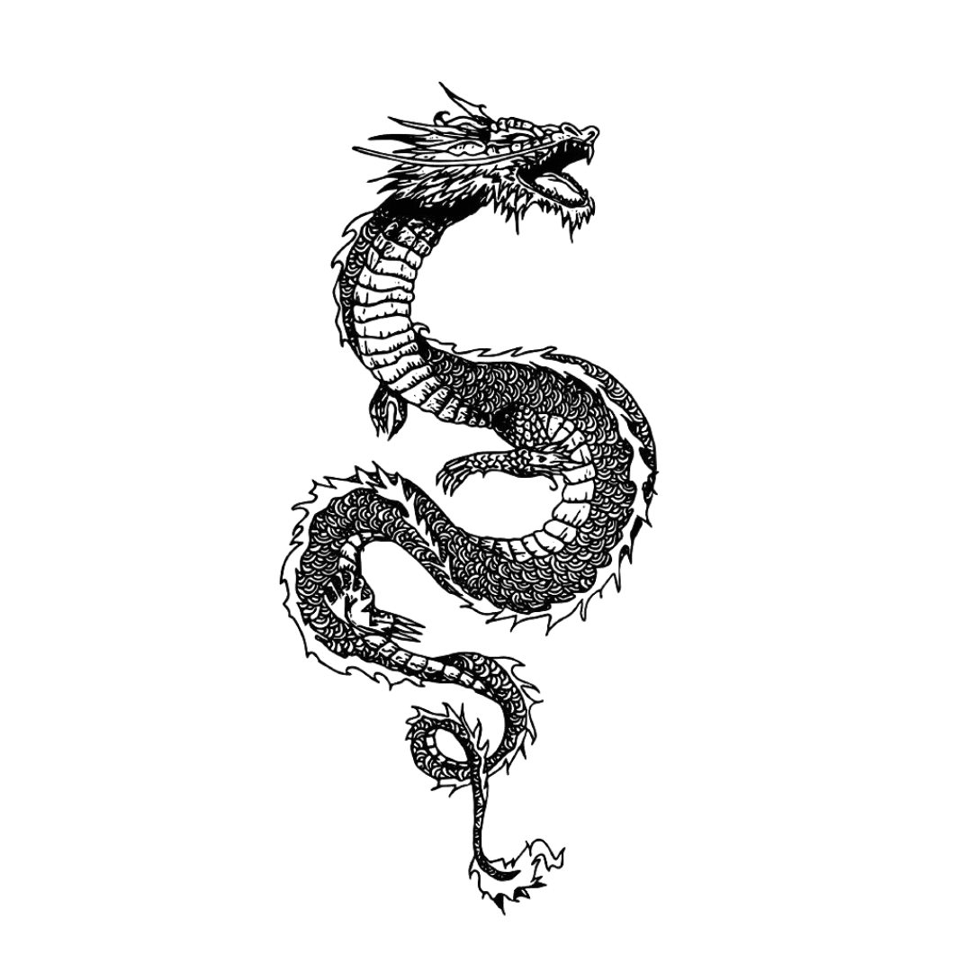 Japanese Dragon - INKHUB