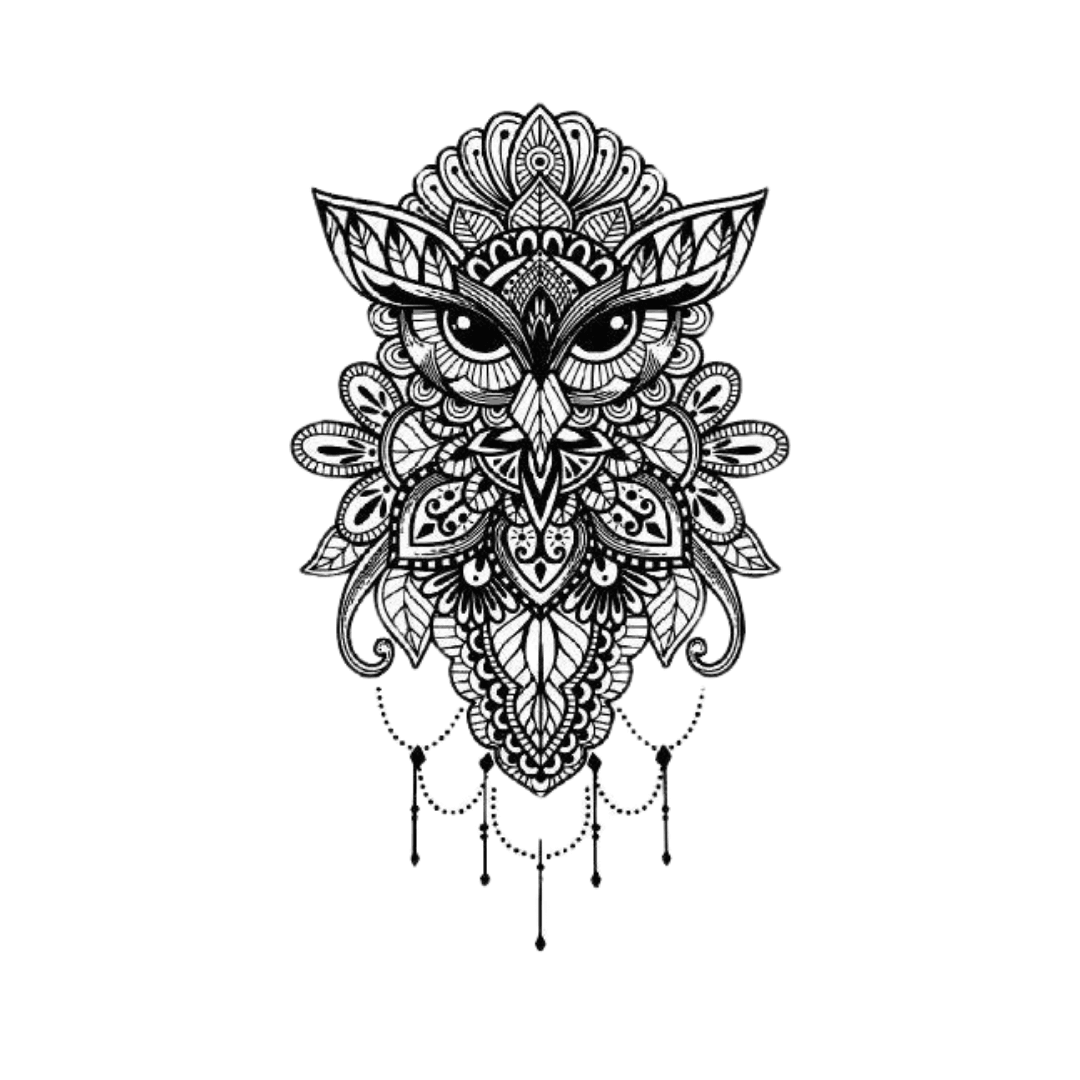 Owl Mandala - INKHUB