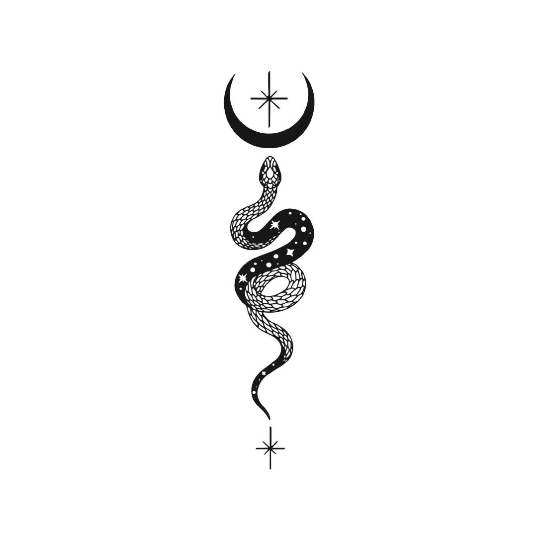 Moonlit Serpent - INKHUB