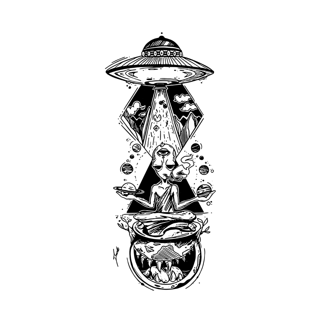 Alien Yoga - INKHUB
