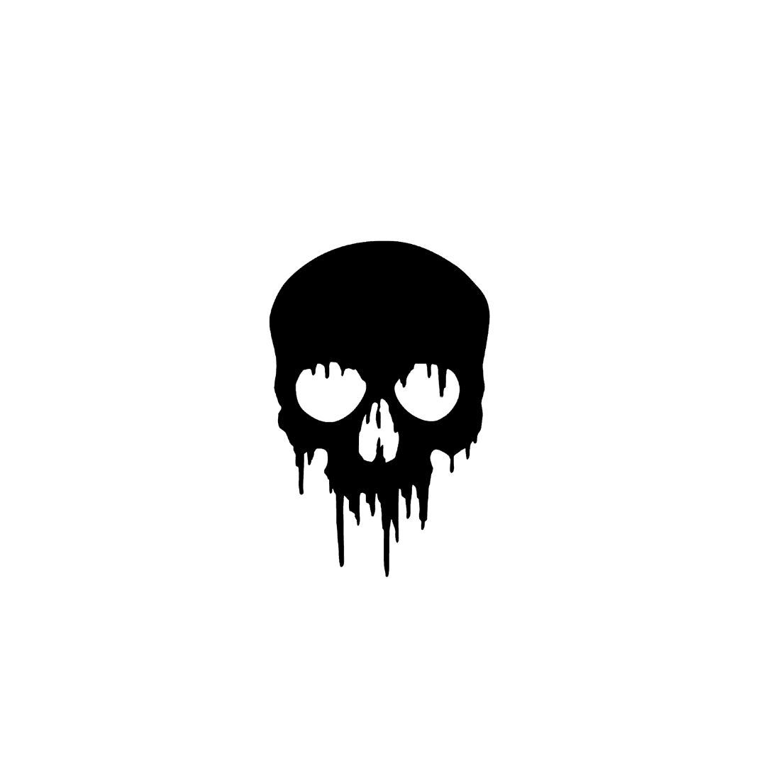 Bleeding Skull - INKHUB