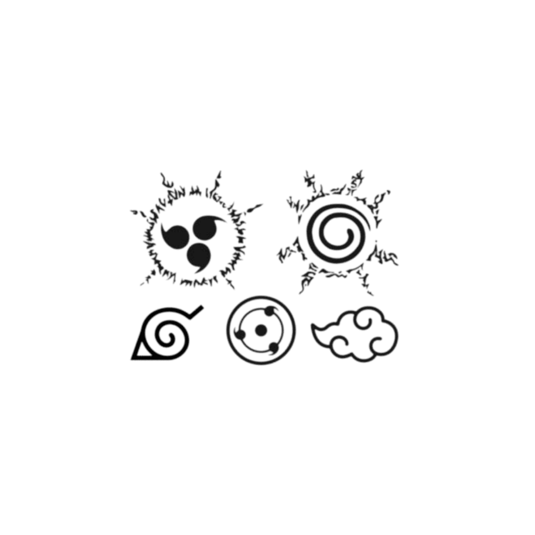 Naruto Marks (5 Designs) - INKHUB
