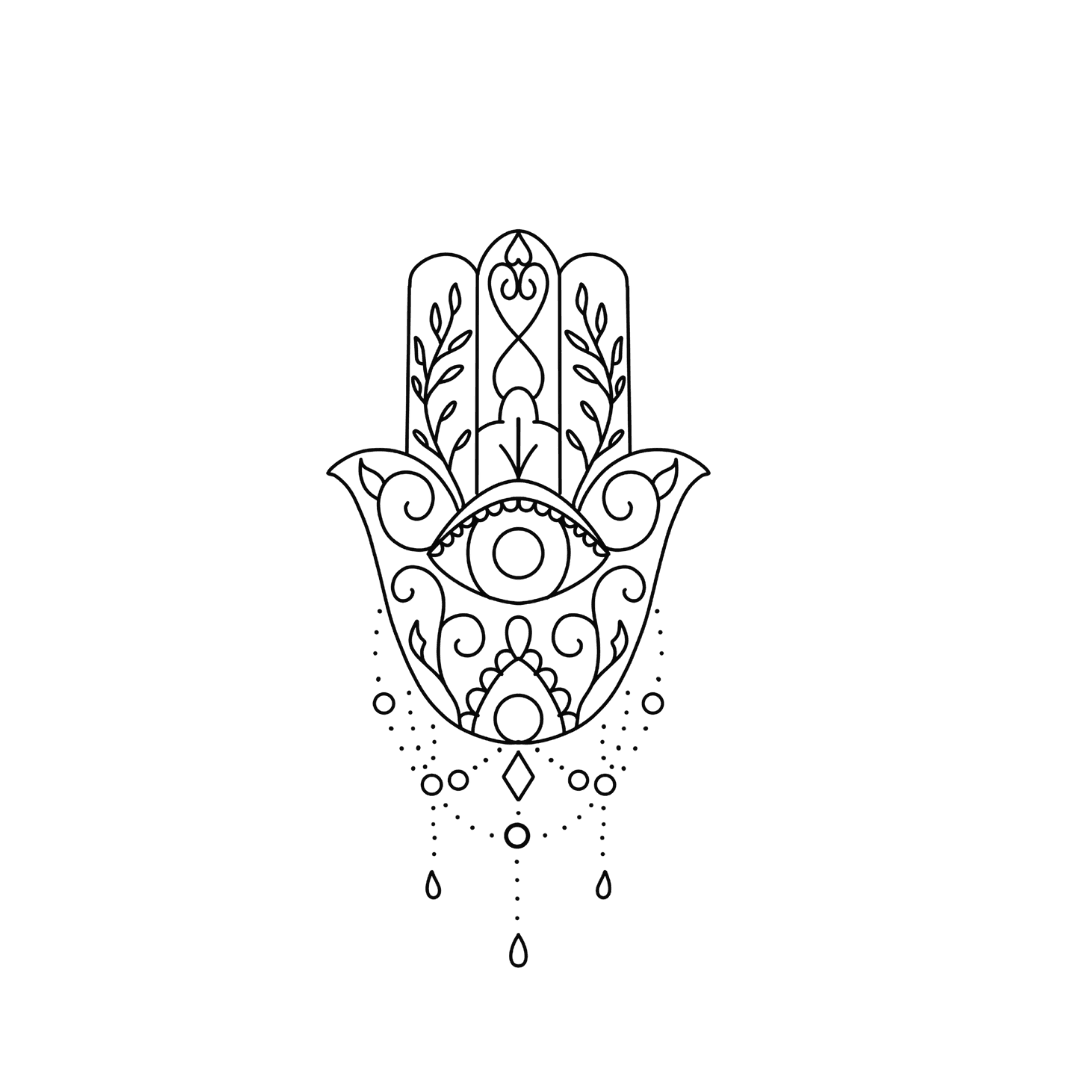 Sacred Hamsa - INKHUB