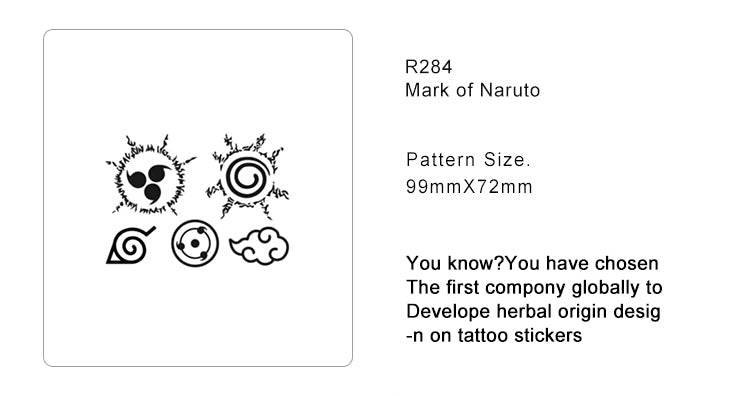 Naruto Marks (5 Designs) - INKHUB