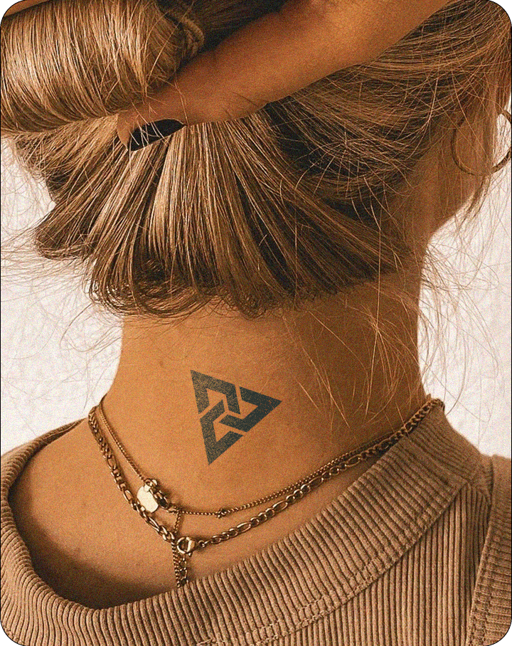 Interlocking Triangle Tattoo - INKHUB