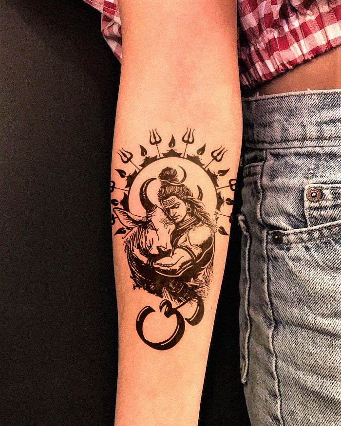 Shiva Nandi Embrace - INKHUB
