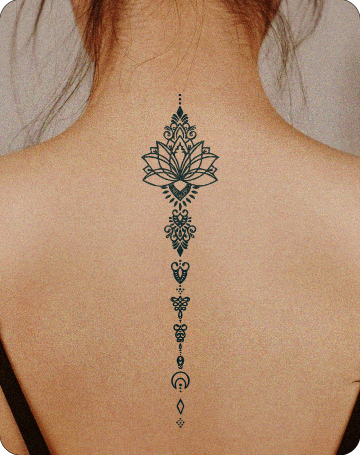 Spine-Mandala - INKHUB