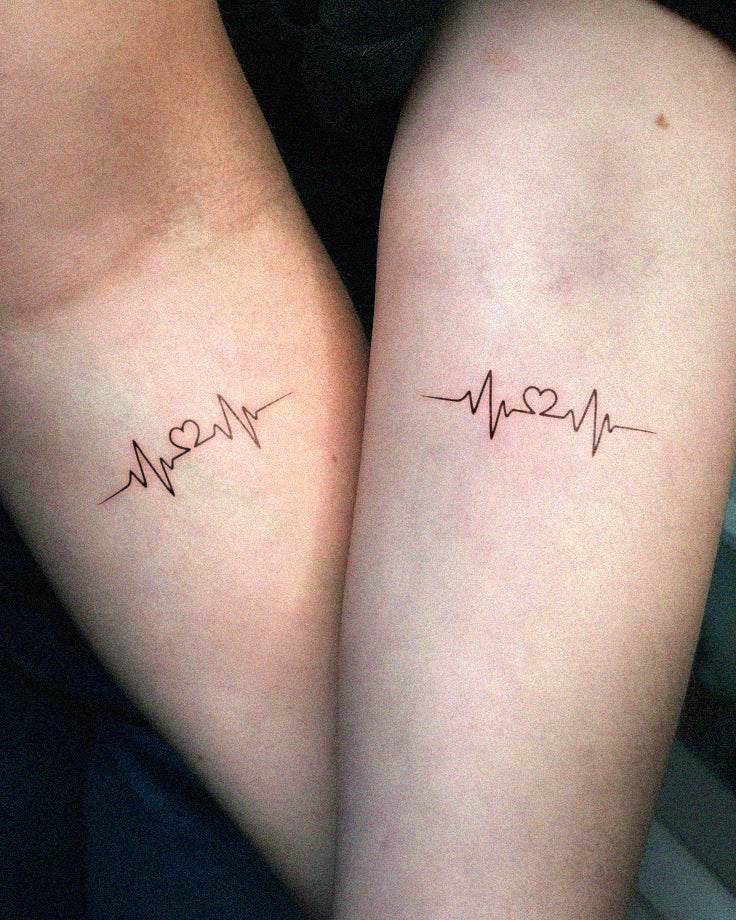 Couple Heartbeat - INKHUB